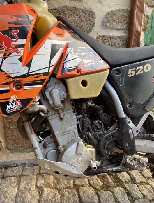 Ktm 520 exc com documentos