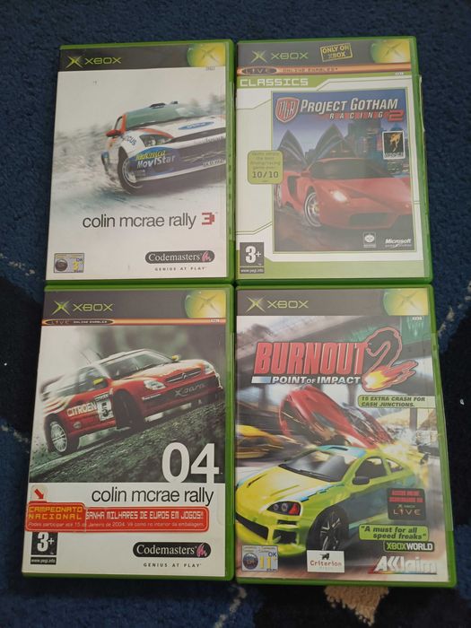 Forza, Battlefield, Medal of Honor, Burnout 2, Project Gotham