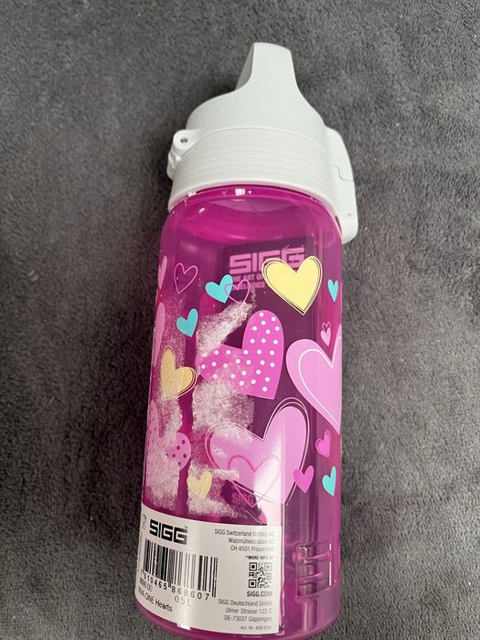 Bidon dziecięcy nowy, kolorowy Sigg 0,5l