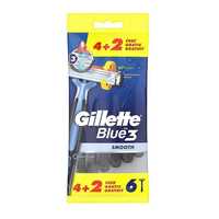 Gillette Blue 3 Smooth Jednorazowe Maszynki Do Golenia - 6Szt (P1)