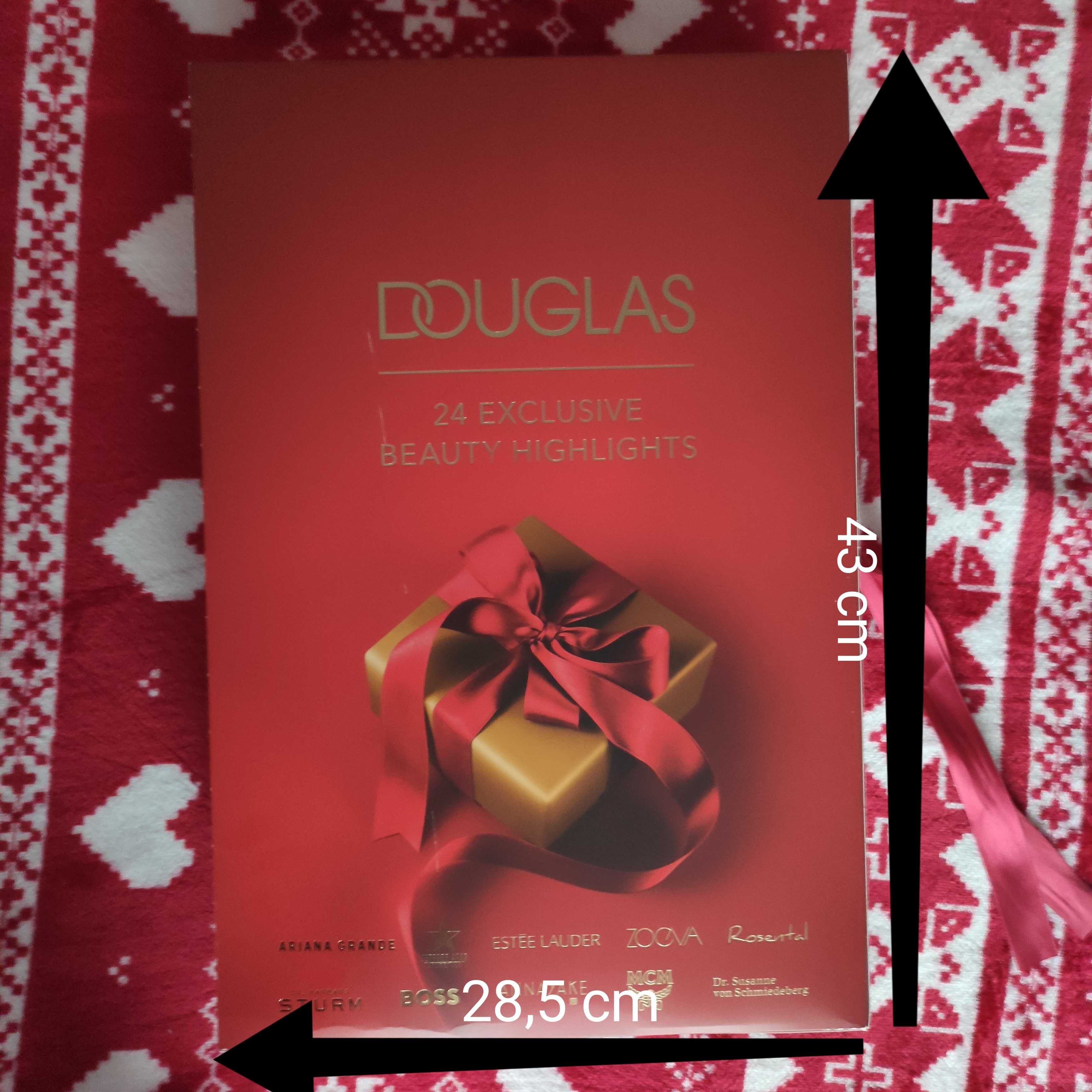 Puste opakowanie po kalendarzu adwentowym Douglas