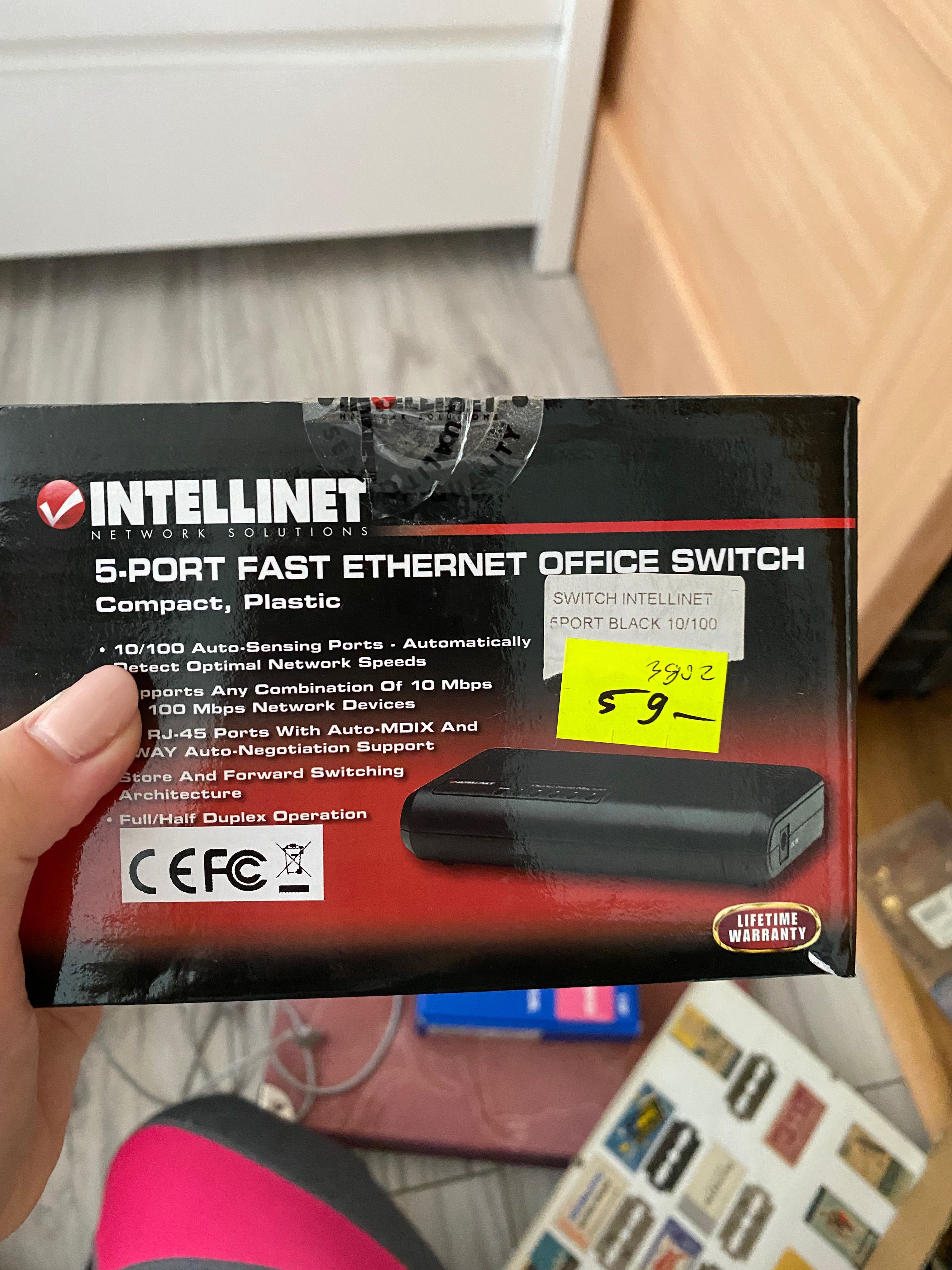 Ethernet switch nowy