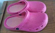 Crocs rosa tam 34