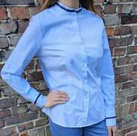 Koszula błękitna elegancka bawełniana