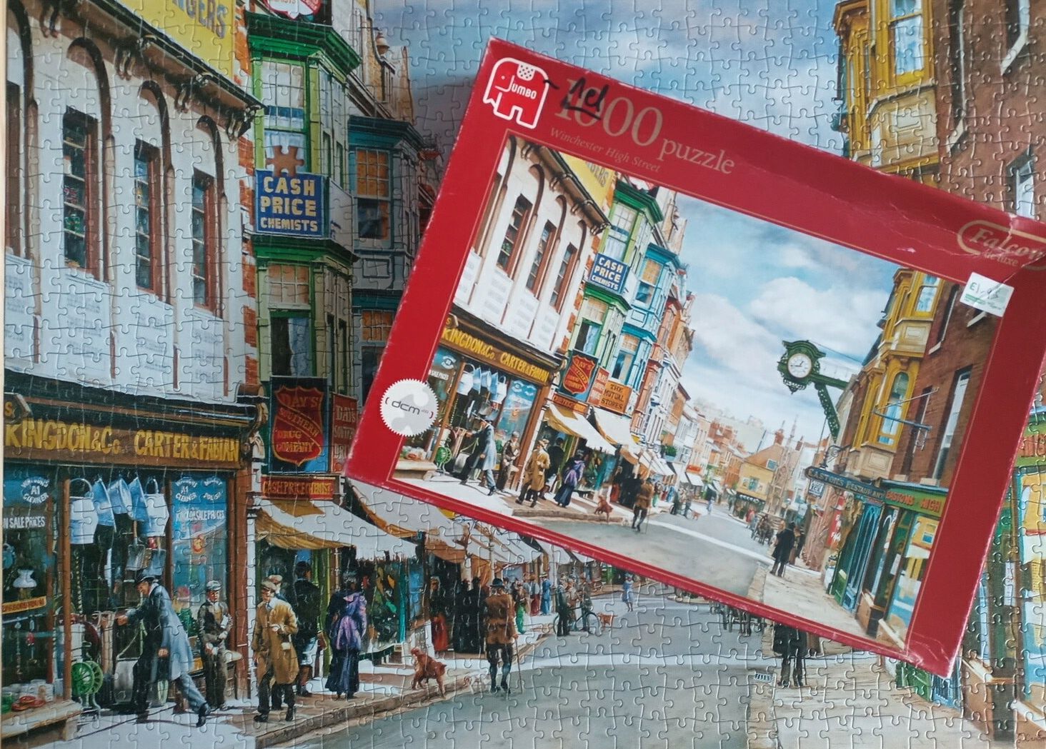 Jumbo 1000 puzzle Winchester High Street -1