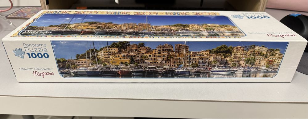 Puzzle 1000 Panorama Majorka Mallorca Hiszpania Trefl