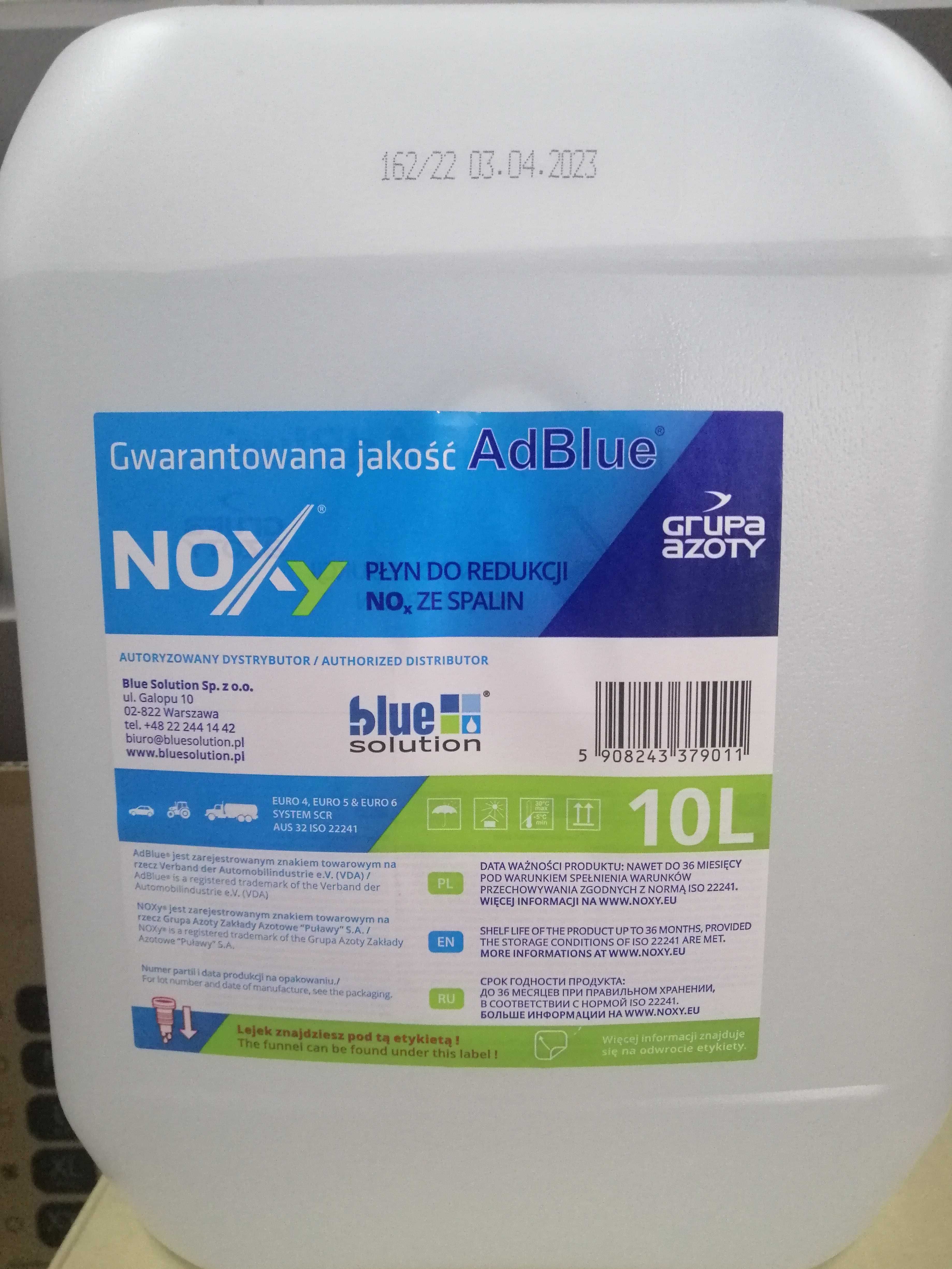 Dodatek do Diesla Ad Blue AdBlue Noxy 10L