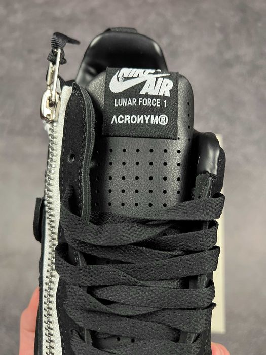 Nike Lunar Force 1 Low Acronym Black White