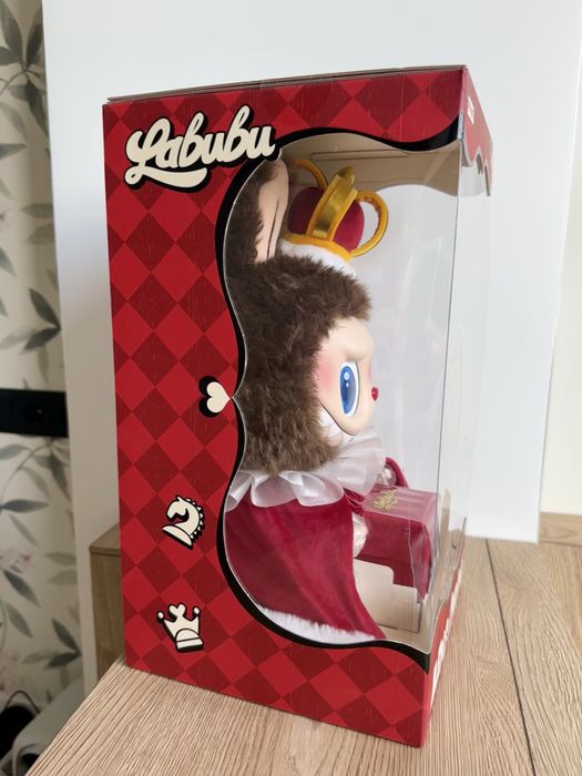 Лабубу король labubu king велика лялька