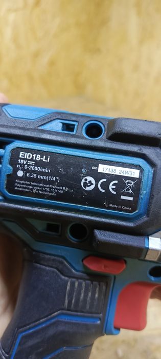 Zakrętarka erbauer eid18-li body