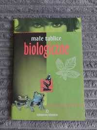 Książka "Małe tablice biologiczne"