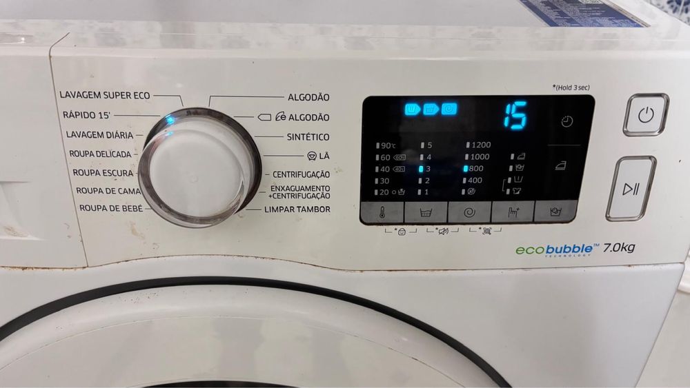 Máquina Lavar Roupa Samsung