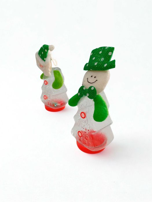 Bonecos / frascos de natal