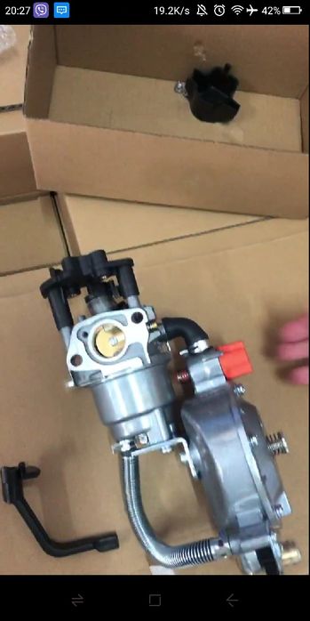 Газовий карбюратор для інверторного генератора