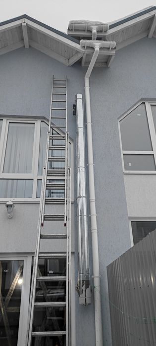 Монтаж установка димоходу Димарів каміни котли твердопаливні котли газ