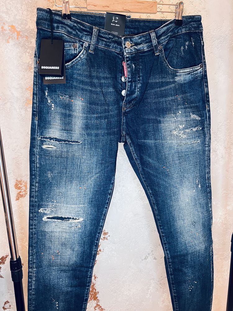 Dsquared2 spodnie meskie jeansowe 46