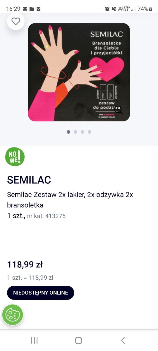 Zestaw Semilac dla przyjaciółki