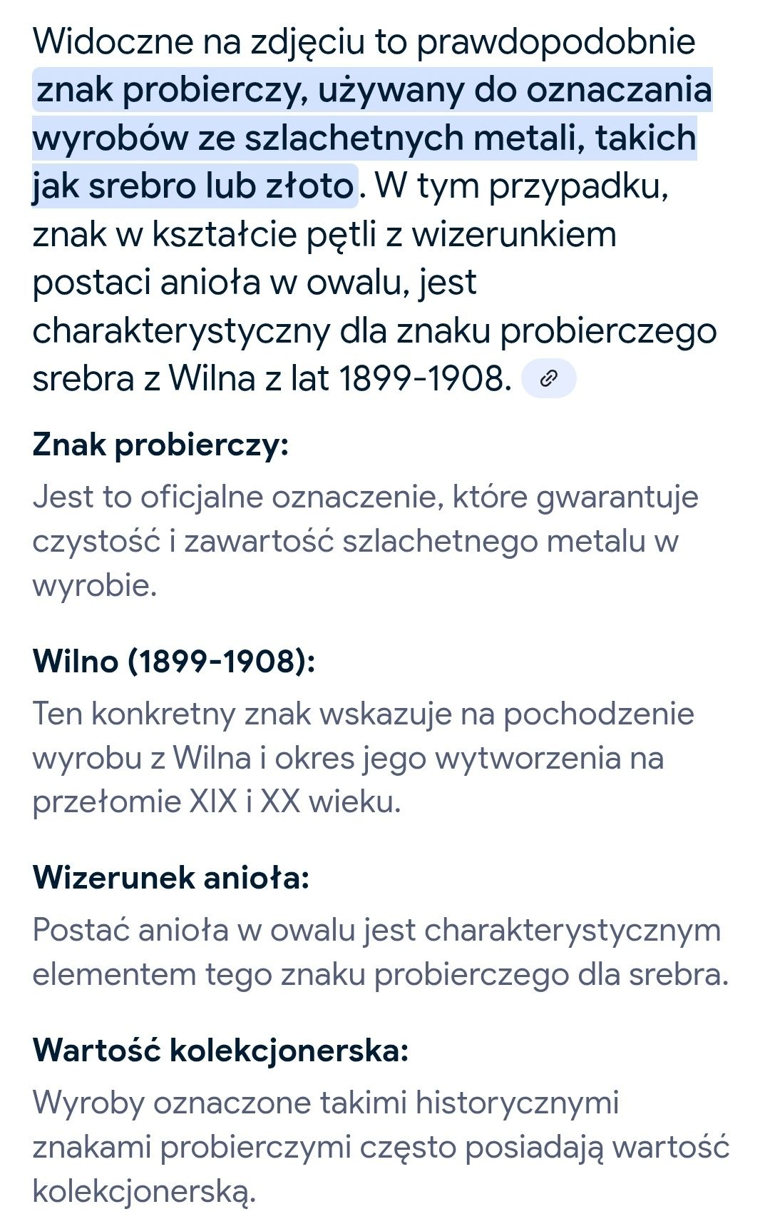 Talerz cyna srebro
