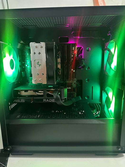 Komputer do gier Ryzen 8700F RX 9060 XT 1TB 32GB  FV23% Gwarancja 24M