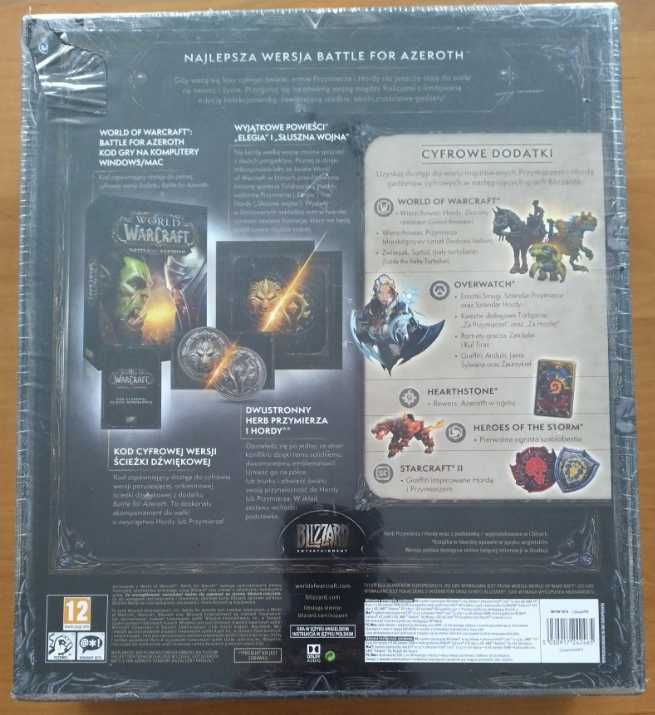 World of Warcraft - Battle for Azeroth - Edycja Kolekcjonerska - FOLIA