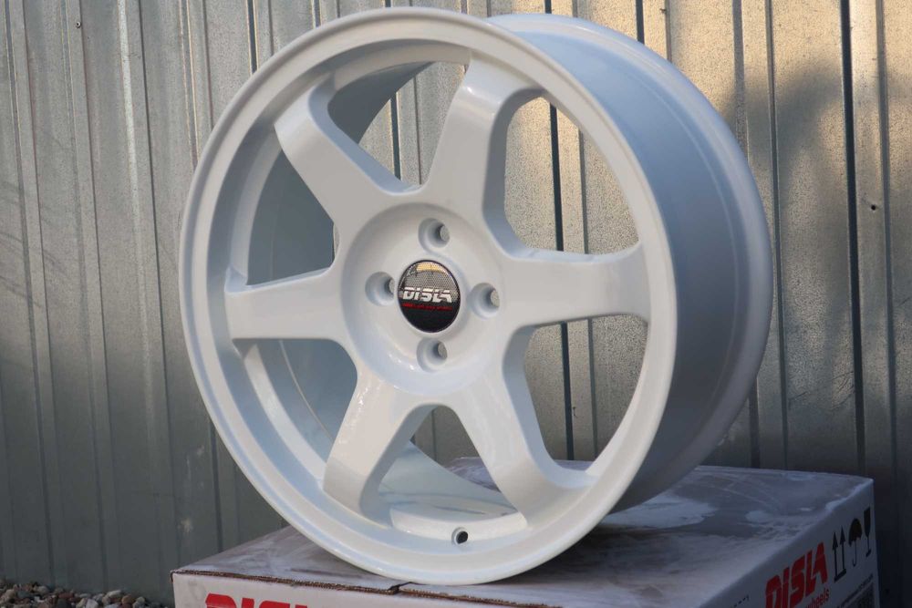 FELGI 17 4X100 DISLA JDM TE37 JR3 mazda mx-5 honda civic fiat punto