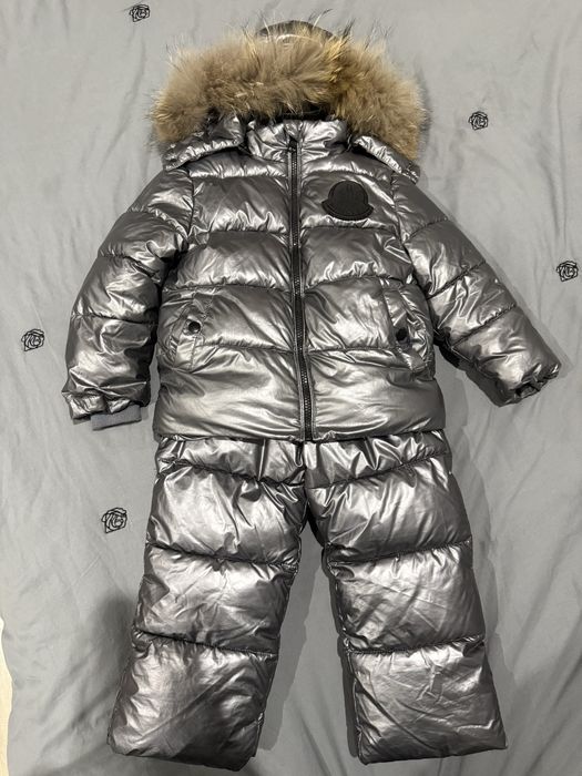 Зимовий комбінезон Moncler хлопчик,дівчинка на 3-4 р