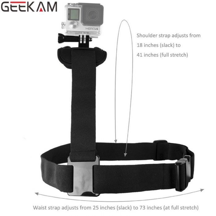 Arnês ombro para go pro. Novo estrear