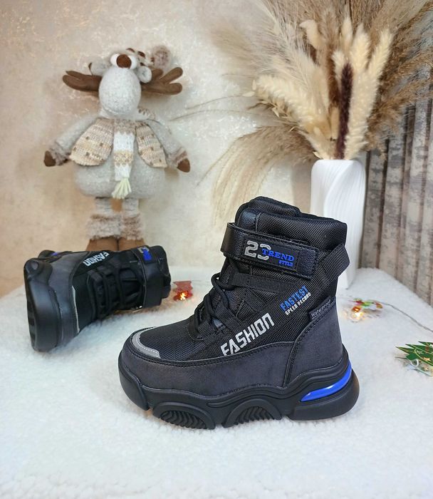 Дитячі зимові чоботи черевики Томм для хлопчика 28 29 30 31 32 дутіки