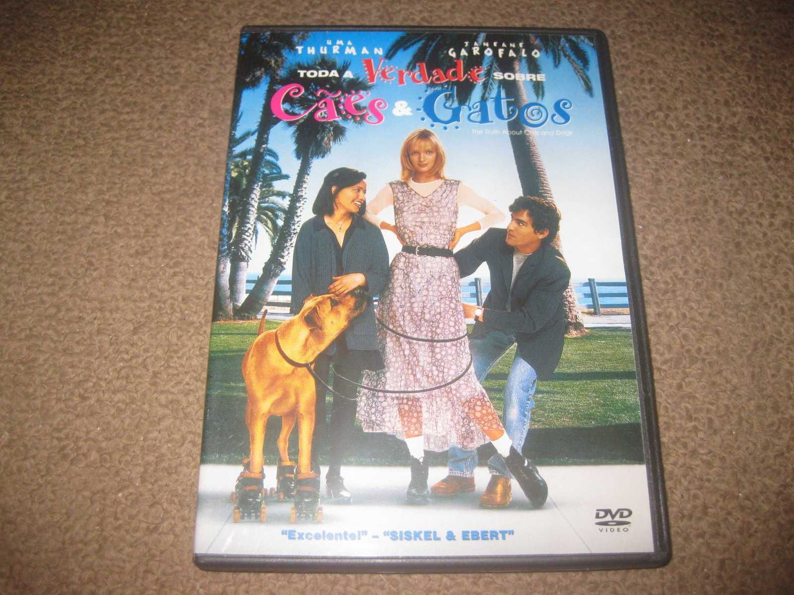 DVD "Toda a Verdade Sobre Cães e Gatos" com Uma Thurman/Raro!
