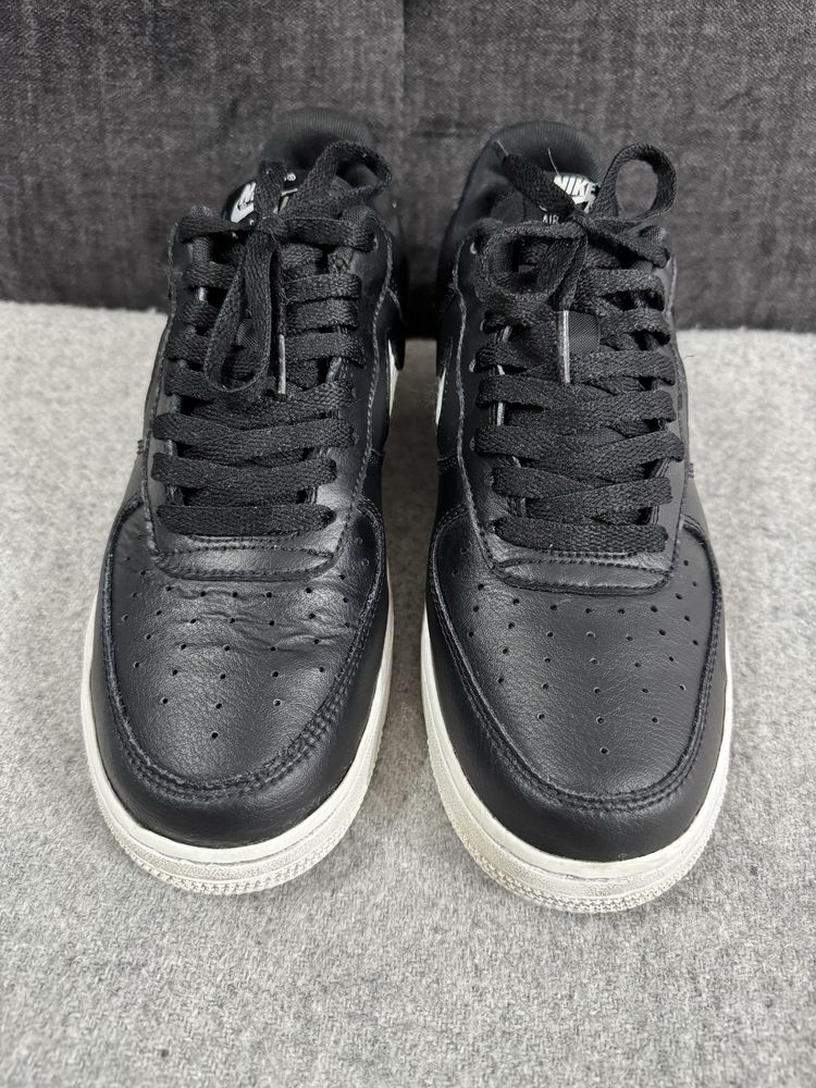 Nike Air Force 1 Low '07 LV8 Cut Out Swoosh AF1 Black White size 42,5