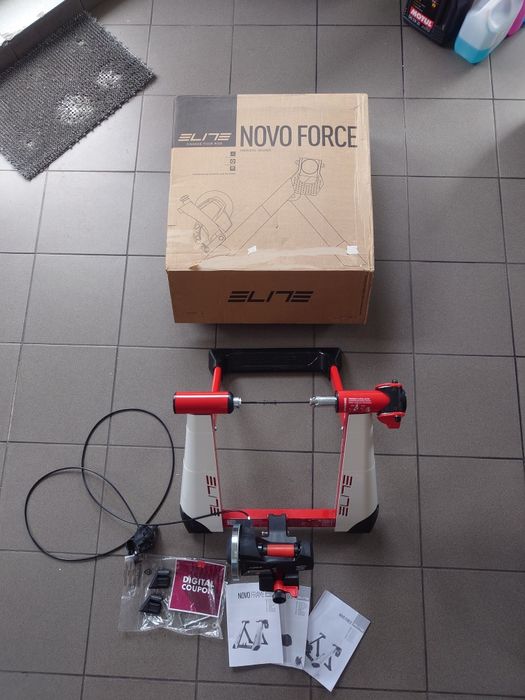 Trenażer rowerowy 24-29 cali Magnetyczny Manetka ELITE NOVO FORCE