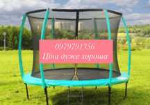 Батут дитячий  Hop Sport  140,  183см 252см 312см 374см