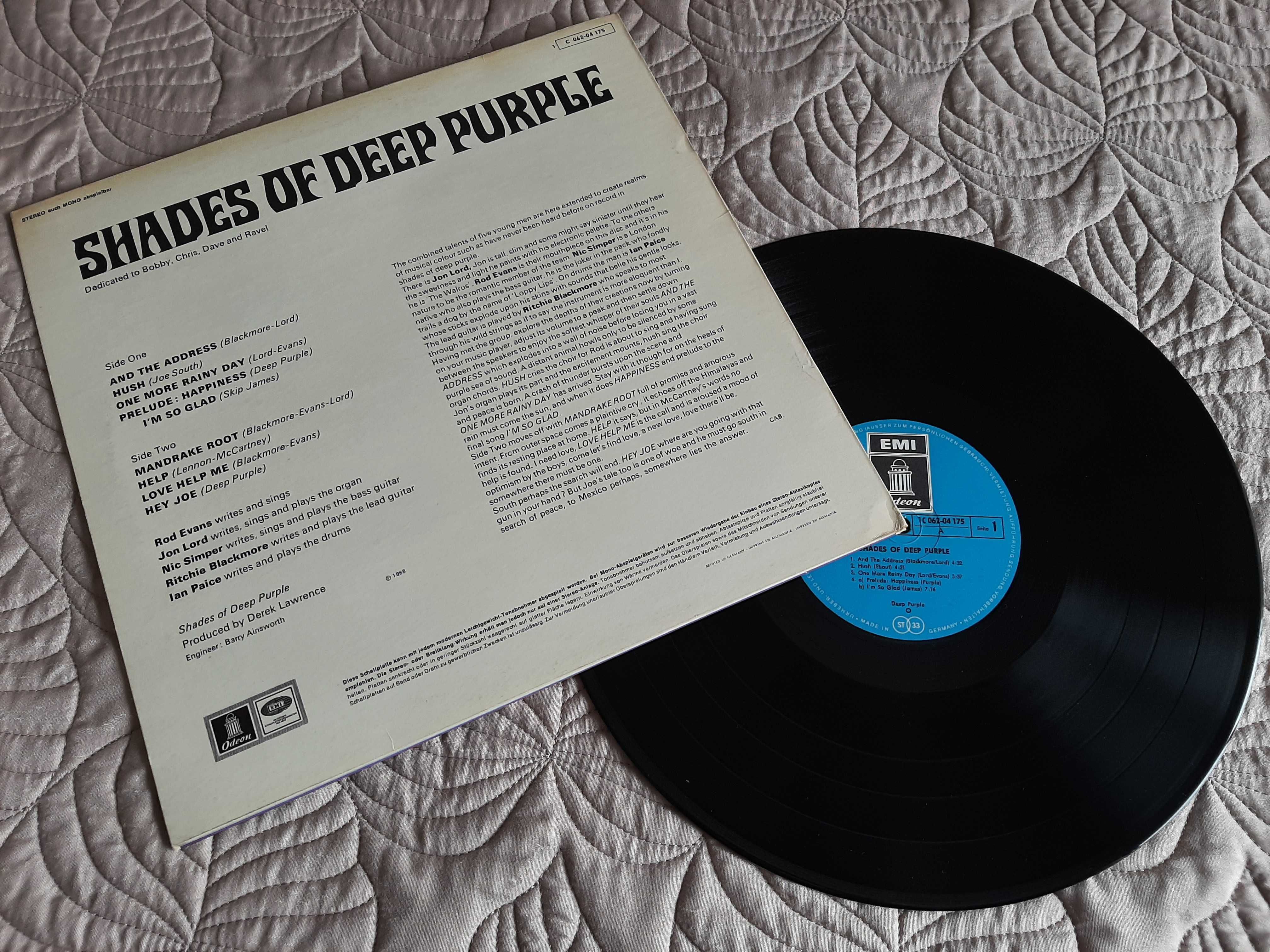 Rolling Stones – Patti Smith – Dr. John – Deep Purple - Vinil LP