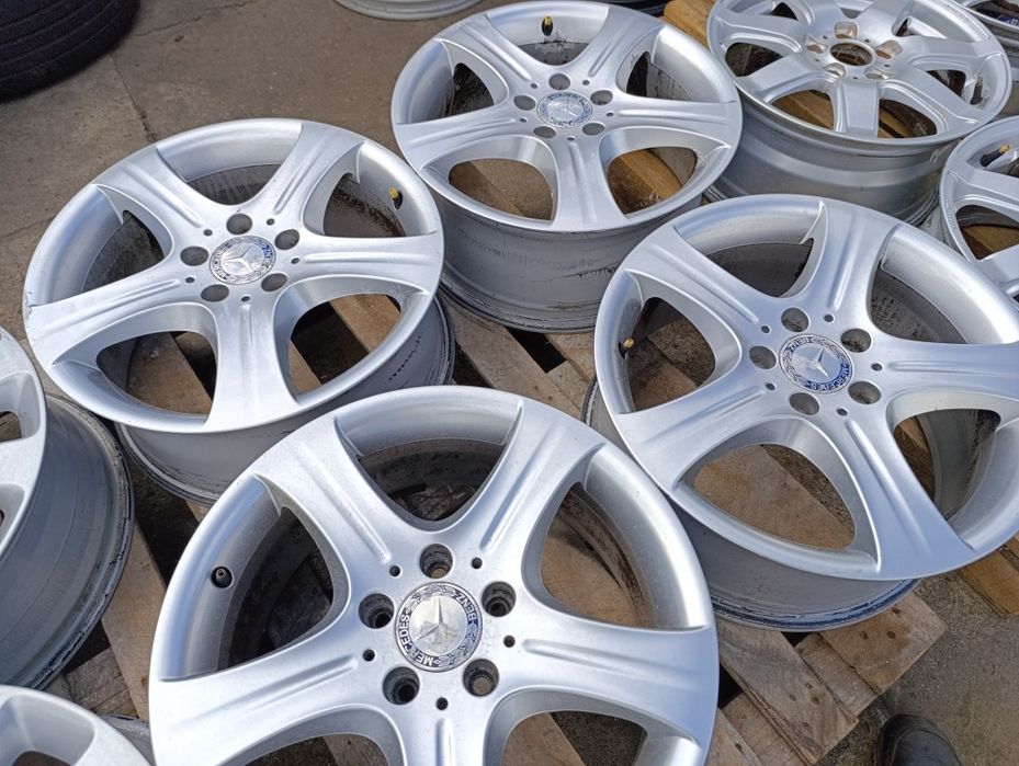 Mercedes klasy c e felgi aluminiowe 17 cali z Niemiec oryginał