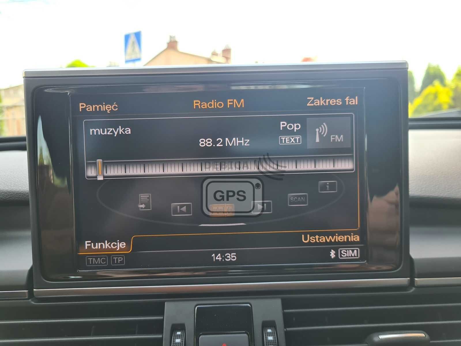 Polskie Menu Audi Konwersja USA-EU MMI 3Gp A4 A5 A6 A7 A8 Q3 Q5 Q7 Map