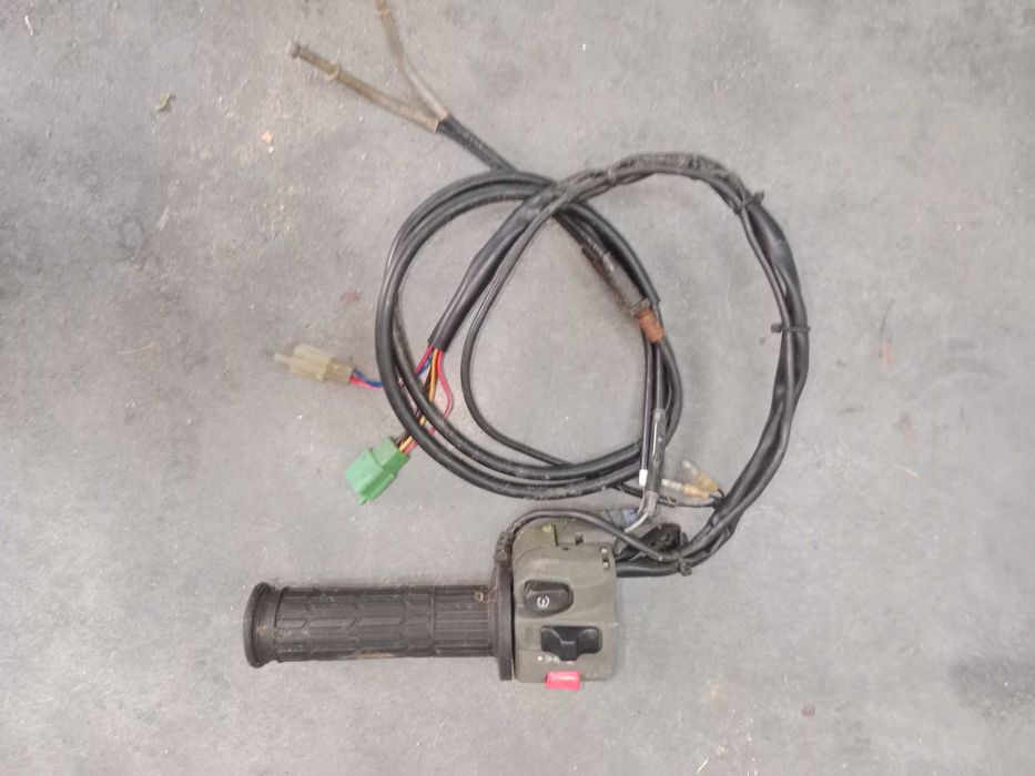 kawasaki zrx1200 zrx 1200 rolgaz przełączniki prawe manetka