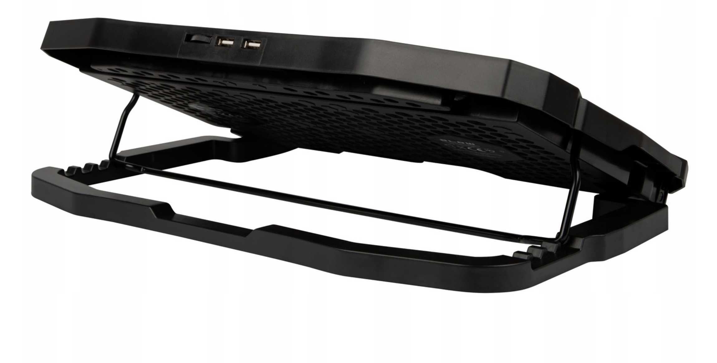 Podstawka podkładka chłodząca LED pod laptopa 12-17" stojak 2xUSB