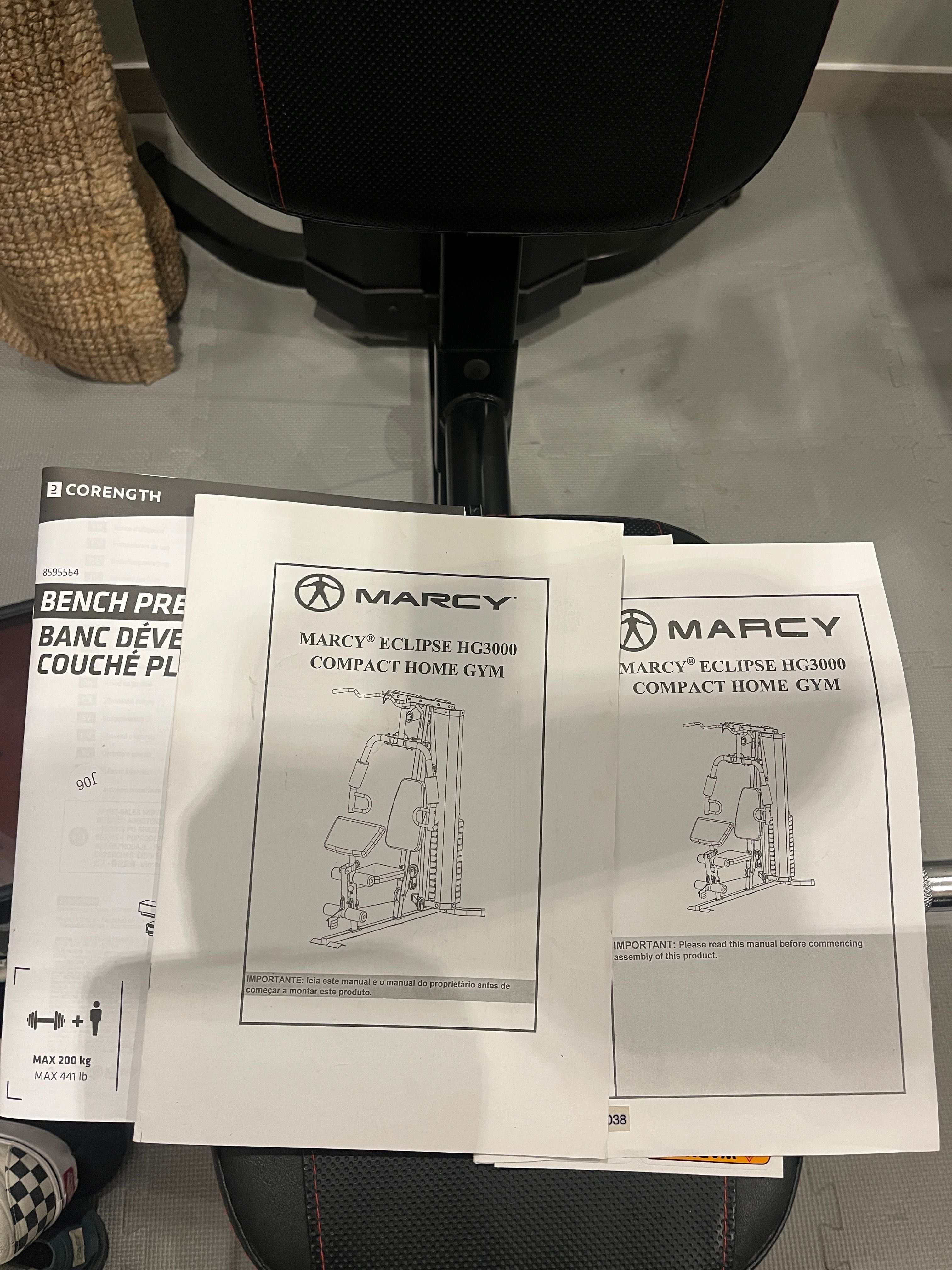 Máquina de musculação Marcy HG3000 Compact Home Gym