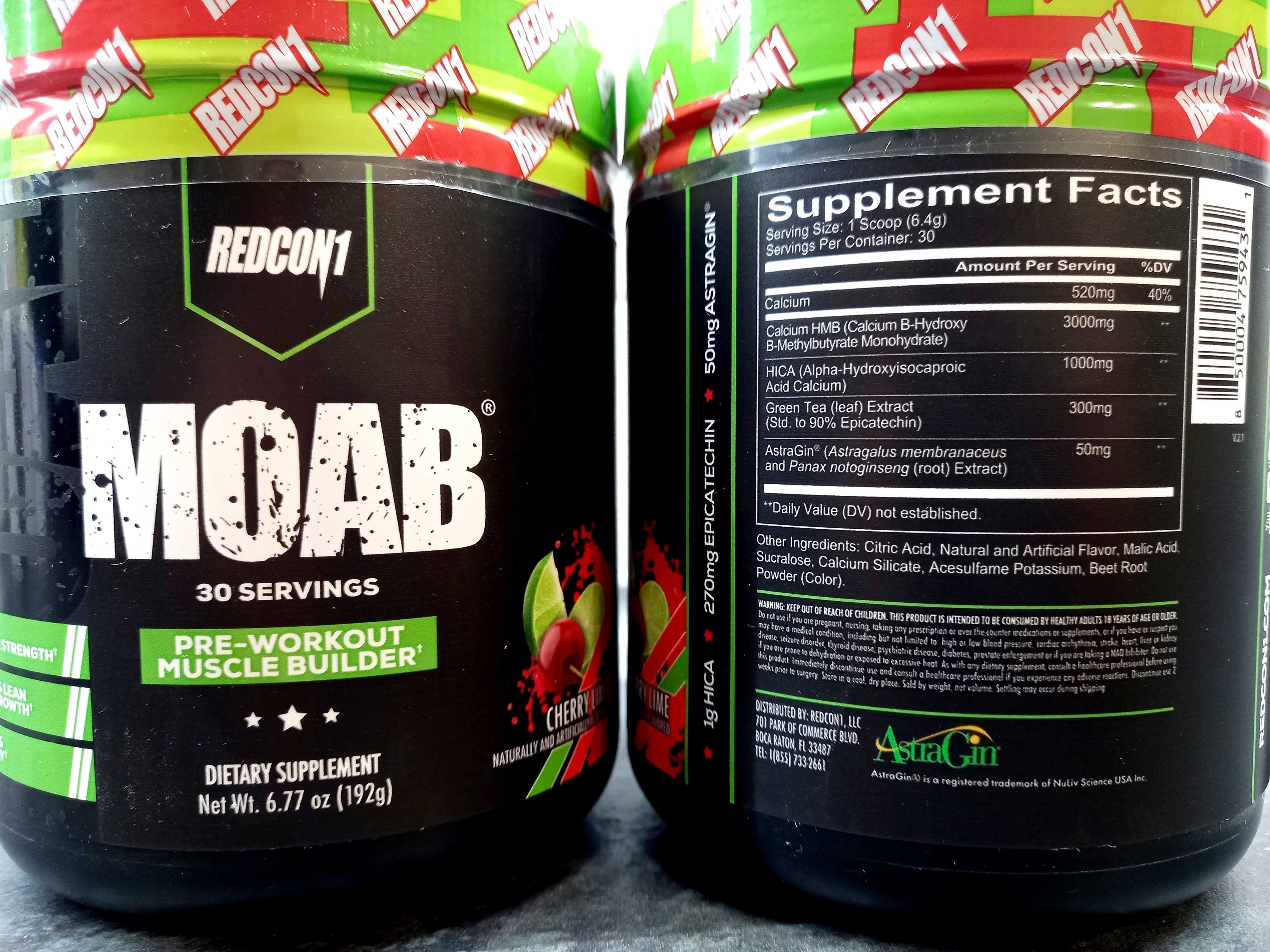 RedCon1, MOAB Muscle Builder (192г, 30 порций)