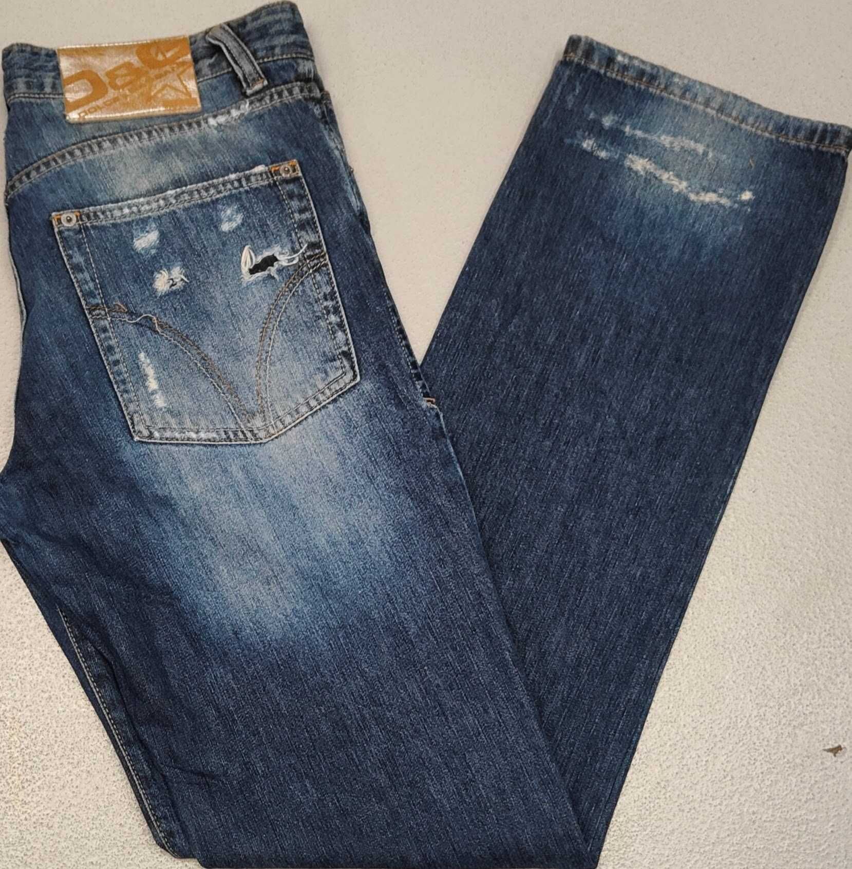 Wr) DOLCE&GABANA oryginalne spodnie jeansowe Long Roz.34