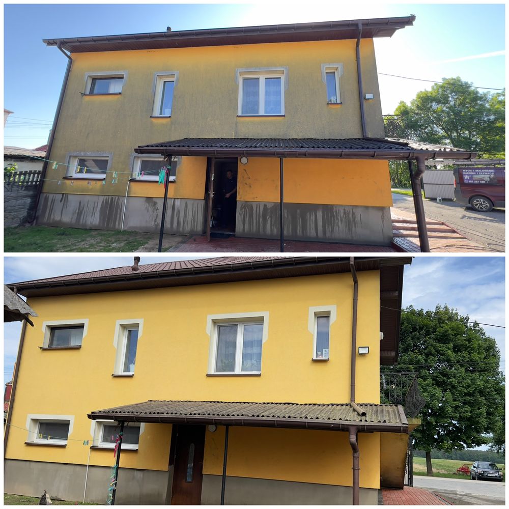 Mycie i czyszczenie kostki brukowej mycie elewacji malowanie dachów