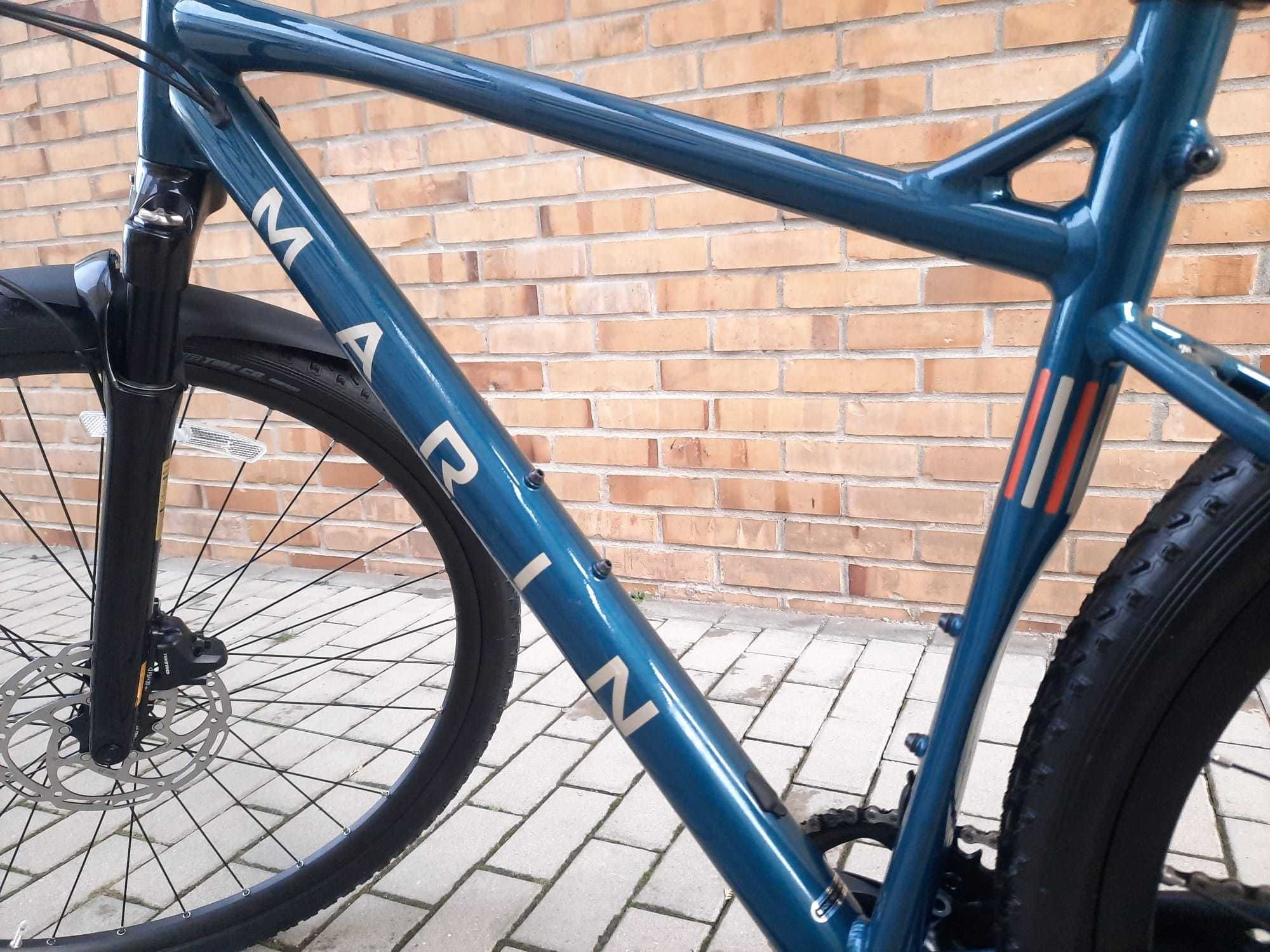 NOWY Rower Marin DSX FS 28" M 2025 morski gravel