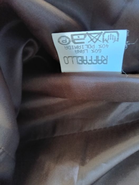 Blazer elegante em castanho