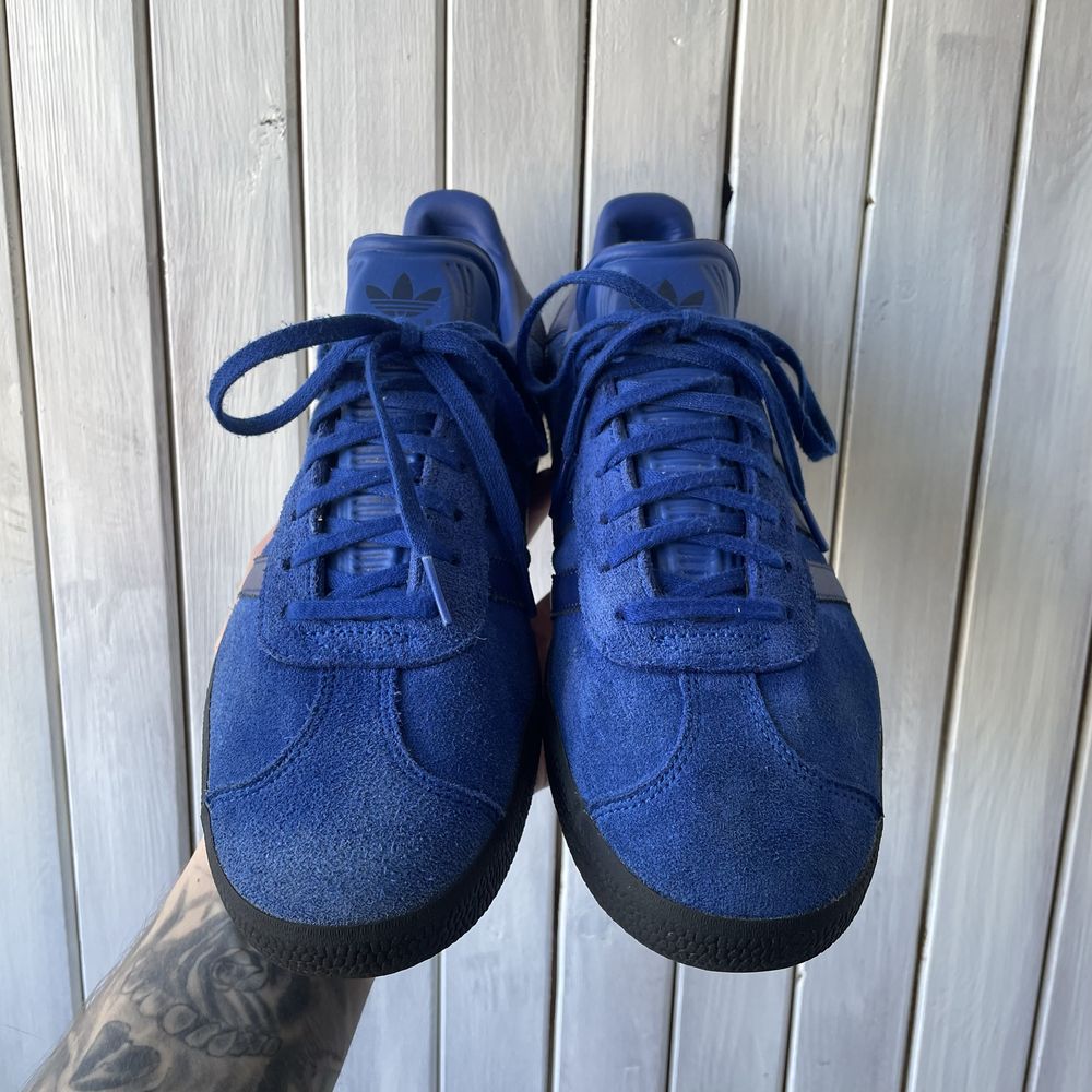 Мужские кроссовки Adidas Gazelle Blue