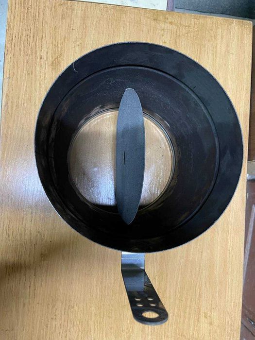 Регулятор тяги Ø180 мм, товщиною 0.5 мм з нержавіючої сталі