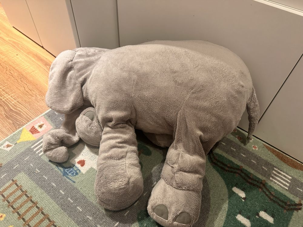 Pluszak słoń ikea JÄTTESTOR