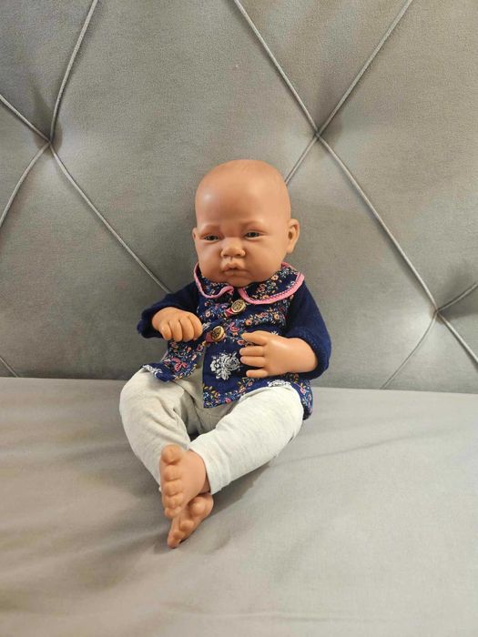 Ubranko dla lalki/bobasa baby born 40-44cm żakiecik z getrami kwiaty