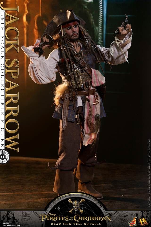 Фигурка 1/6 hot toys dx 15 POTC DMTNT – JACK SPARROW