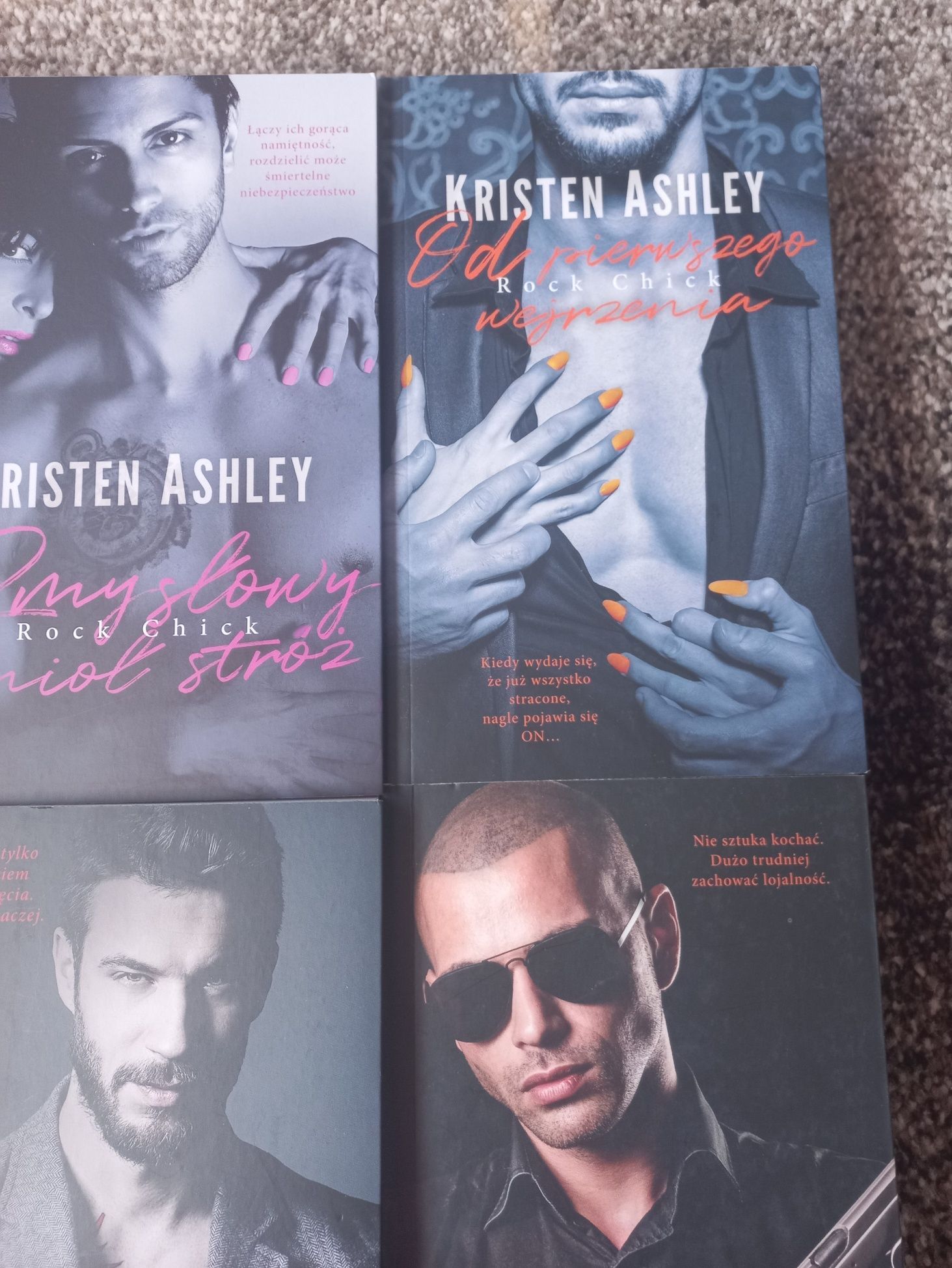 Kristen Ashley Córka gliniarza Zmysłowy anioł stróż 9 ks. Rich Chick