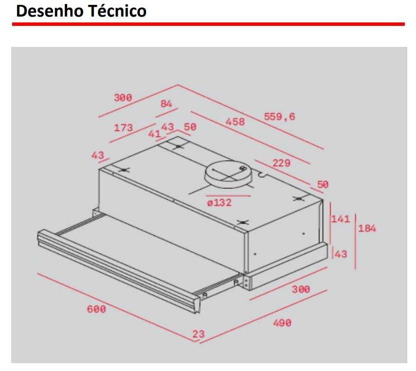Exaustor Teka CNL3 2002, Novo